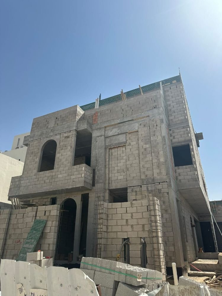 تشطيب واجهة فيلا وديكور خارجي في الرياض