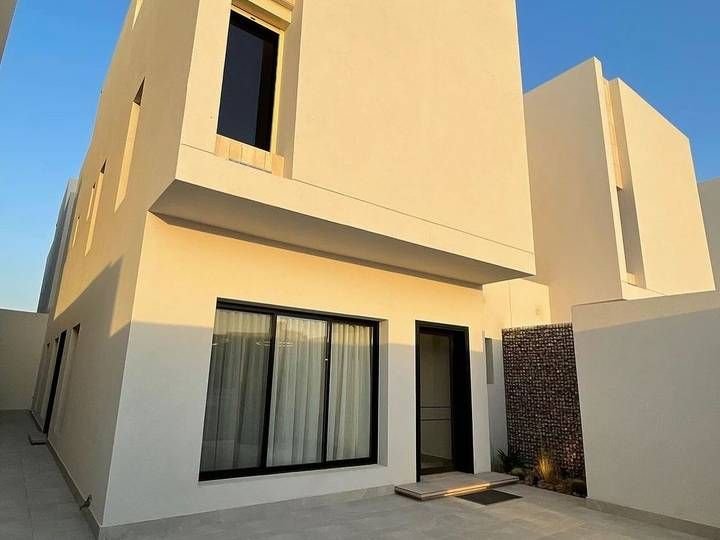 تصميم واجهة فيلا عصرية في الرياض
